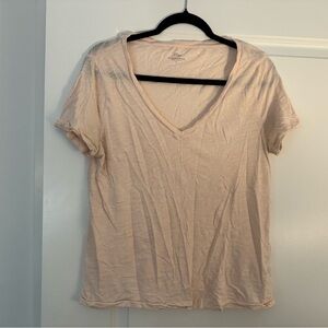 J. Crew women’s light pink t shirt